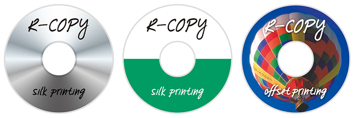 DVD-Rコピー用印刷ディスク